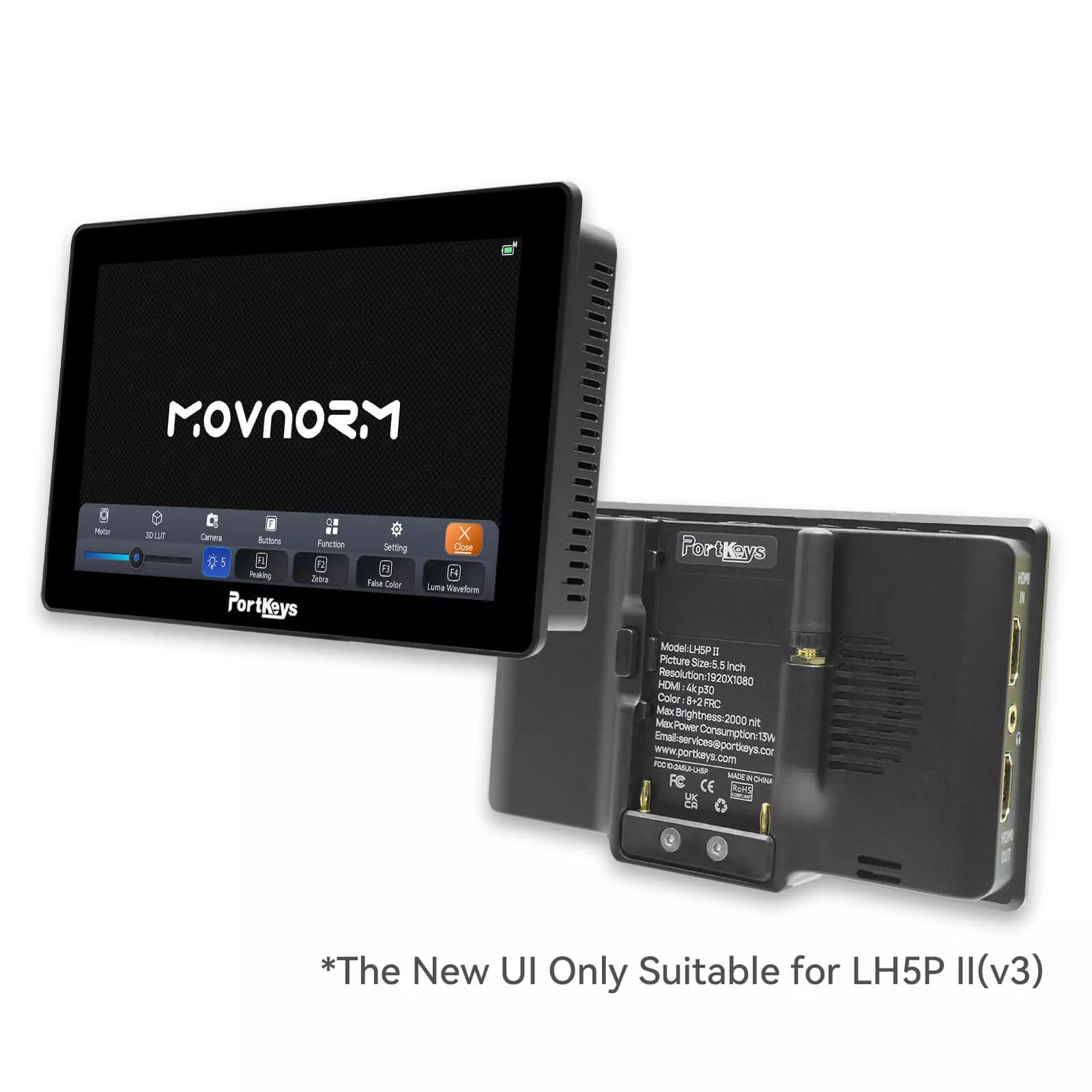 Portkeys LH5P II – camera monitor - Kameraliike.fi