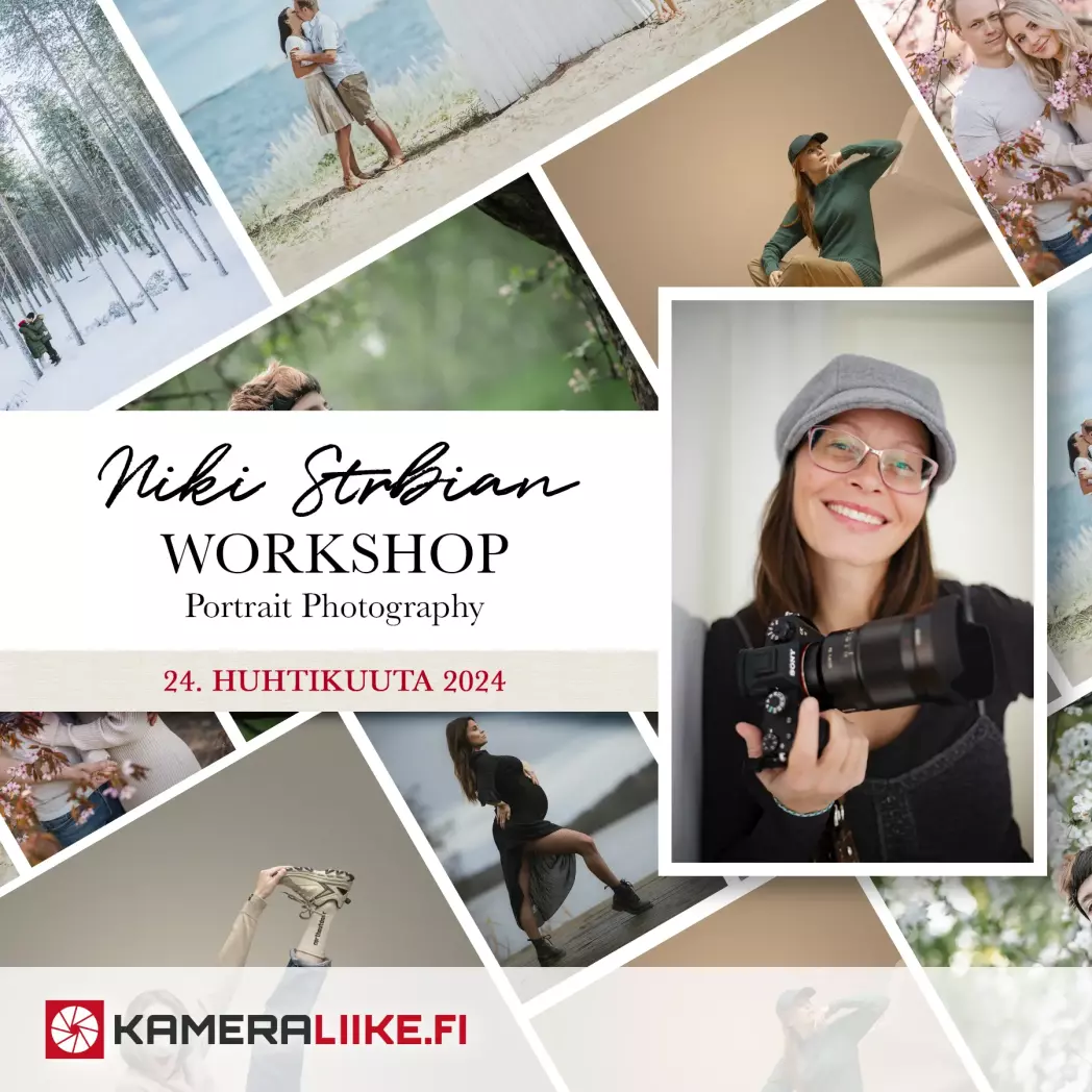 Niki Strbian Portrait Photography Workshop 24 4 2024 Kameraliike fi