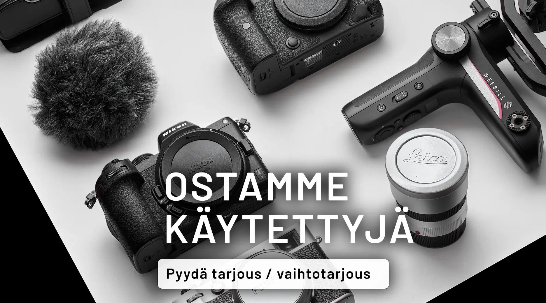 Ostamme käytettyjä