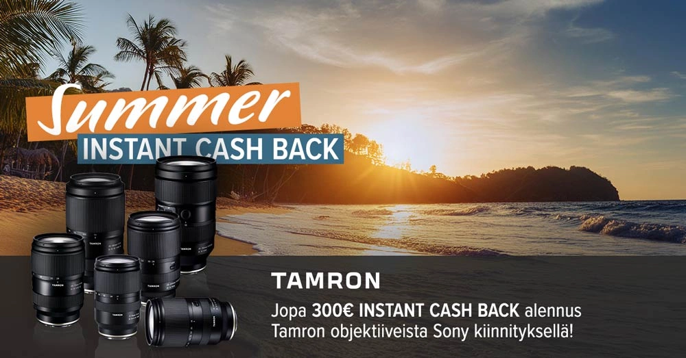 Tamron Instant Summer cashback
