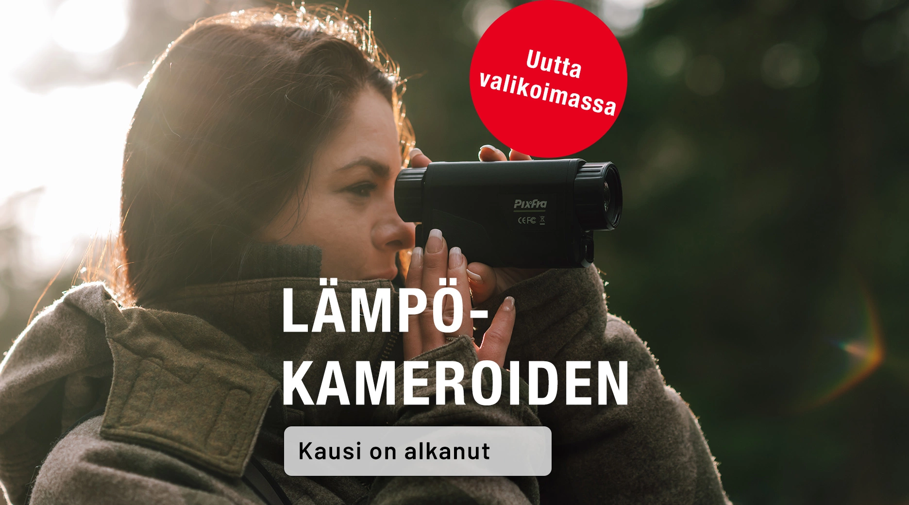 Lämpökameroiden kausi on alkanut