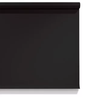 Superior Paper Backdrop taustakartonki 2,18 x 11m - 44 Jet Black (Musta)