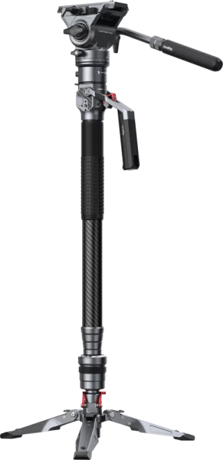 SmallRig 5565 Carbon Fiber Video Monopod -hiilikuitujalusta + videopää