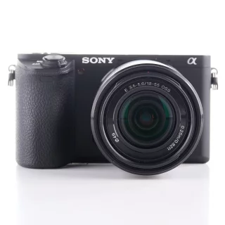 Sony A6500 -kamera + 18-55mm -objektiivi (sc. 9920) (käytetty)