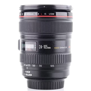 Canon EF 24-105mm f/4 L IS USM -objektiivi (sis. ALV) (käytetty)