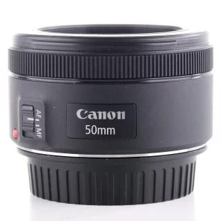 Canon EF 50mm f/1.8 STM -objektiivi (käytetty)