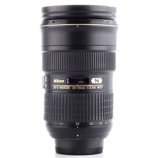 Nikon AF-S Nikkor 24-70mm f/2.8G ED -objektiivi (käytetty)