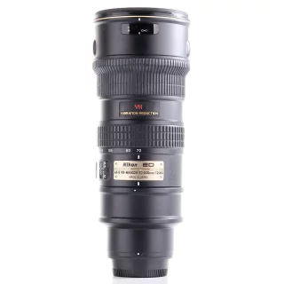 Nikon AF-S Nikkor 70-200mm f/2.8G ED VR -objektiivi (käytetty)