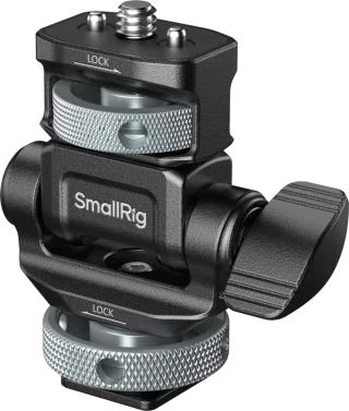 SmallRig 6313 Monitor Support Horizontal & Vertical Shooting with Cold Shoe Mount