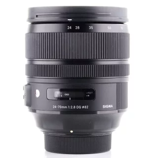 Sigma 24-70mm f/2.8 DG OS HSM Art -objektiivi (Nikon) (käytetty)