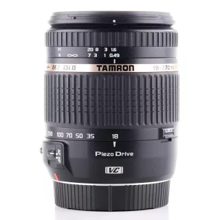 Tamron 18-270mm f/3.5-6.3 Di II VC PZD -objektiiviti (Canon EF-S) (käytetty)