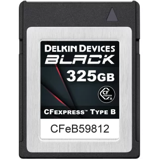 Delkin CFexpress Type B BLACK 325GB -muistikortti