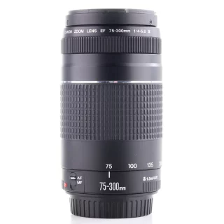 Canon EF 75-300mm f/4-5.6 III -objektiivi (käytetty)