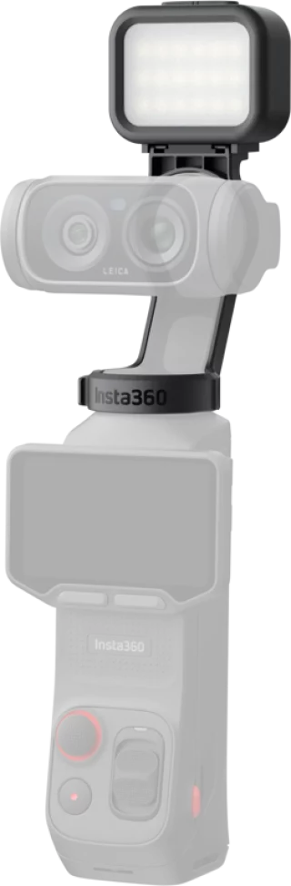 Insta360 Mini Fill Light Luna Ultra musta -minivideovalo