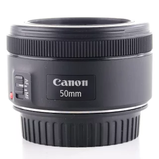 Canon EF 50mm f/1.8 STM -objektiivi (käytetty)