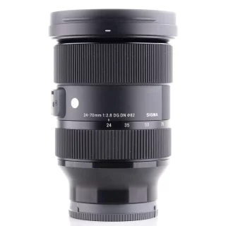 Sigma 24-70mm f/2.8 DG DN Art -objektiivi (Sony FE) (käytetty)