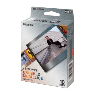Fujifilm Instax WIDE Film Brushed Metal