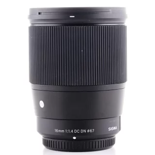 Sigma 16mm f/1.4 DC DN C -objektiivi (MFT) (käytetty)