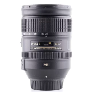 Nikon AF-S Nikkor 28-300mm f/3.5-5.6G ED VR -objektiivi (käytetty)