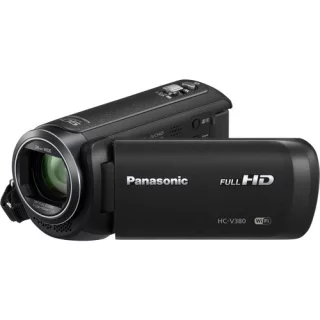 Panasonic HC-V380K HD Camcorder -videokamera - Musta