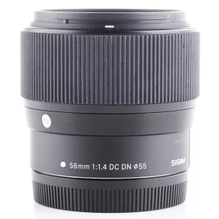 Sigma 56mm f/1.4 C DC DN -objektiivi (Canon EF-M) (käytetty)