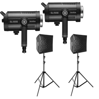 Godox SL-150 III - kahden valon studiopaketti