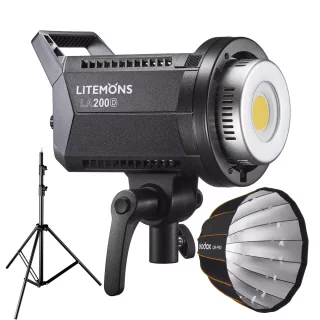 Godox Litemons LA200D Solo Lighting Kit – single light package
