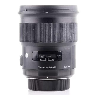Sigma 50mm f/1.4 DG HSM Art -objektiivi (Nikon) (käytetty)