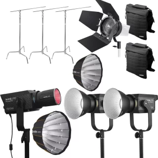 Nanlite Forza 300B II & 60CR Lighting Kit – kolmen valon valaisupaketti