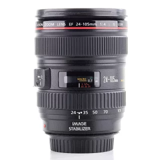 Canon EF 24-105mm f/4 L IS USM -objektiivi (käytetty)