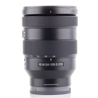 Sony FE 24-105mm f/4 G OSS -objektiivi (käytetty) (sis. ALV)