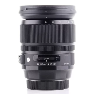 Sigma 24-105mm f/4 DG OS HSM Art -objektiivi (Canon) (käytetty)