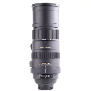 Sigma 150-500mm f/5-6.3 APO DG OS HSM -objektiivi (Nikon) (käytetty)