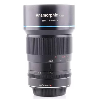Sirui Anamorphic Lens 1.33x 50mm F1.8 -objektiivi (MFT) (käytetty)