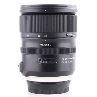 Tamron SP 24-70mm f/2.8 Di VC USD G2 -objektiivi (Canon) (käytetty)