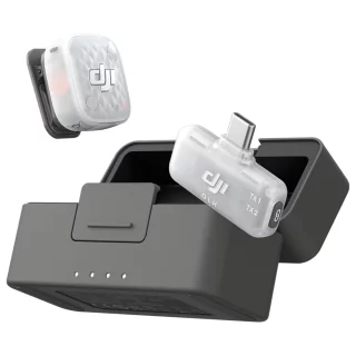 DJI Mic Mini 2S (1 TX + 1 Mobile RX + Charging Case) -langaton mikrofonijärjestelmä