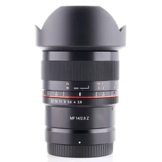 Samyang MF 14mm f/2.8 -objektiivi (Nikon Z) (käytetty)