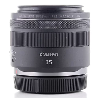 Canon RF 35mm f/1.8 Macro IS STM -objektiivi (käytetty)