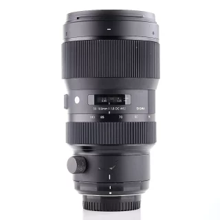 Sigma 50-100mm f/1.8 DC HSM Art -objektiivi (Nikon DX) (käytetty)