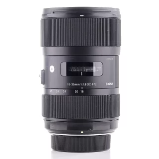 Sigma 18-35mm f/1.8 Art DC HSM -objektiivi (Nikon DX) (käytetty)