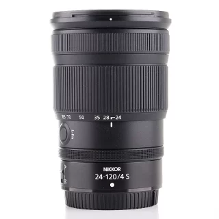 Nikon Nikkor Z 24-120mm f/4 S -objektiivi (käytetty)