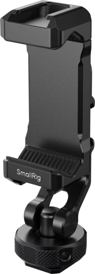 SmallRig 6661 PC-T1 Metal Phone Clamp Triple Cold Shoe Mounts -puhelinteline