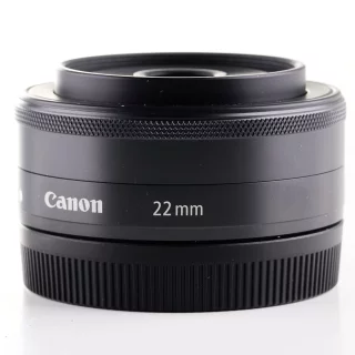 Canon EF-M 22mm f/2 STM -objektiivi (käytetty)