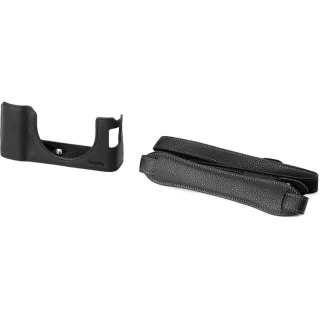 SmallRig 4700 Leather Half Case Kit for Fujifilm X100VI - musta
