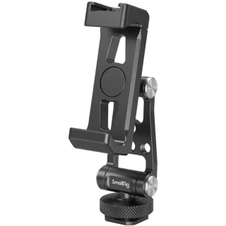 SmallRig 4382 Metal Phone Holder with Cold Shoe Mount -puhelinkiinnike