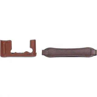 SmallRig 4710 Leather Half Case Kit for Fujifilm X-T50 - Ruskea