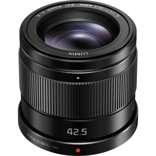 Panasonic Lumix G 42,5mm f/1.7 ASPH. O.I.S. (MFT) - Musta