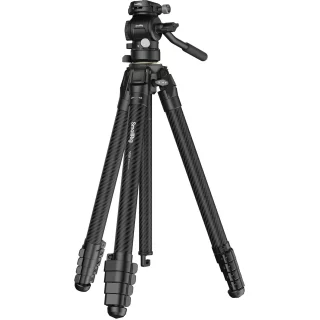 SmallRig 5028 Portable Carbon Fiber Travel Tripod Kit -hiilikuituinen jalusta