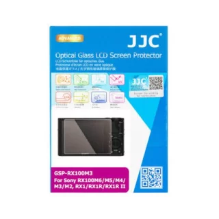 JJC GSP-RX100M3 Optical Glass Screenprotector (Sony RX100 series)