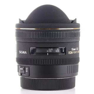 Sigma 10mm f/2.8 EX DC HSM Fisheye Lens (Canon EF-S) (used)